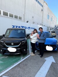スイフトスポーツからソリオにお乗り換え頂きました